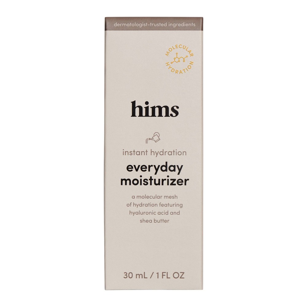 Photos - Cream / Lotion hims Everyday Moisturizer - Hydrating Hyaluronic Acid + Shea Butter - 1 fl