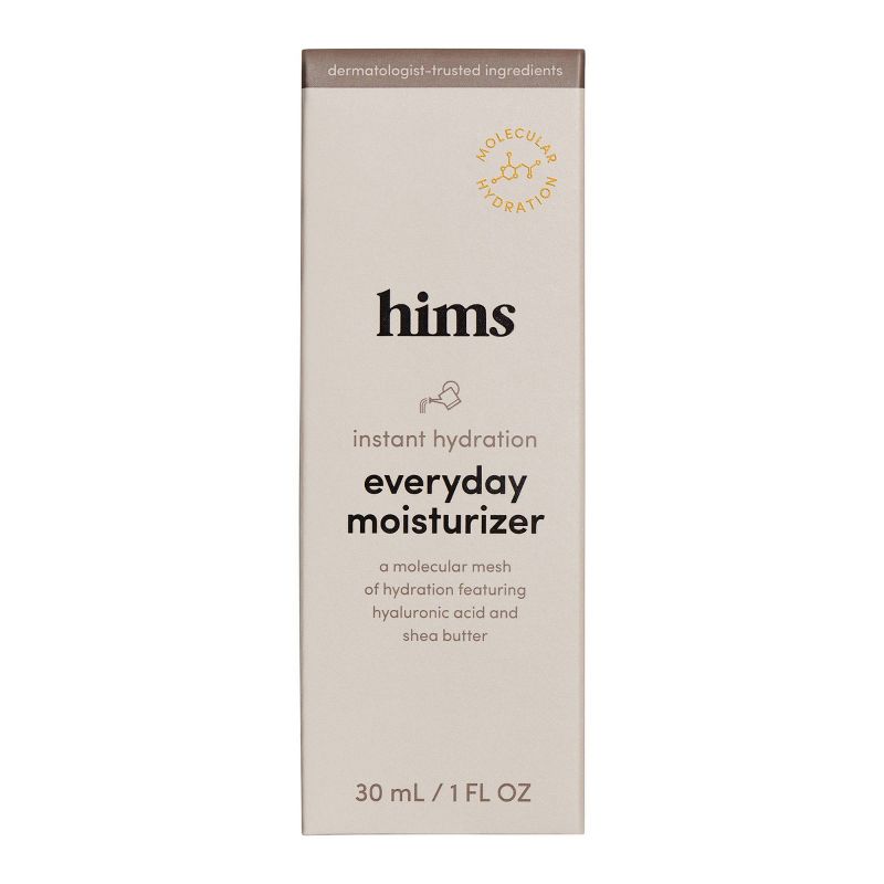 hims Everyday Moisturizer - Hydrating Hyaluronic Acid + Shea Butter - 1 fl oz, 1 of 8