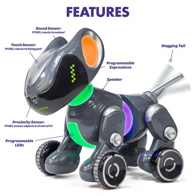 Pyxel Interactive Coding Robot Pet with Rechargeable Battery