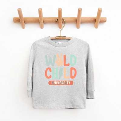 The Juniper Shop Wild Child Peace Toddler Long Sleeve Tee