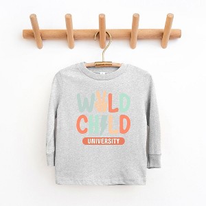 The Juniper Shop Wild Child Peace Toddler Long Sleeve Tee - 1 of 3