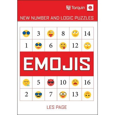 Emojis - (New Number and Logic Puzzles) by  Les Page (Paperback)