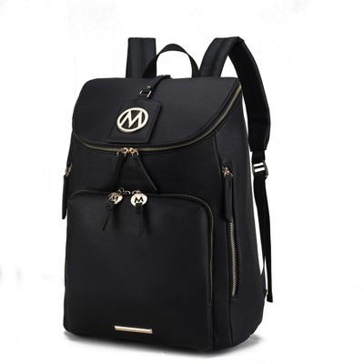 MKF Collection Angela vegan Leather Large Travel Backpack by Mia K