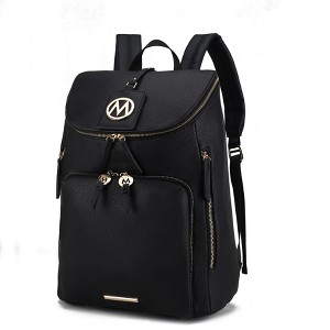 MKF Collection Angela vegan Leather Large Travel Backpack by Mia K - 1 of 4