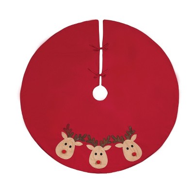 C&F Home Reindeer Games Tree Skirt