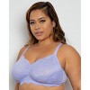 Curvy Couture Women's Luxe Lace Wireless Bralette - 2 of 4