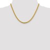 Black Bow Jewelry 4.25mm 14K Yellow Gold Solid Miami Cuban (Curb) Chain Necklace - 2 of 4