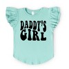 The Juniper Shop Daddy's Girl Wavy Flutter Sleeve Tee - 3 of 4