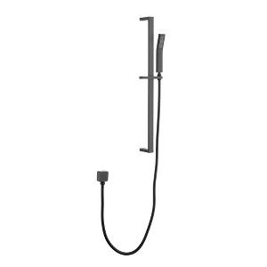 ChicFurnit Showerheads Rainfall Shower Head with Handheld Spray Combo Extention Arm High Pressure Showerheads for Bathroom, Black, 30"*7"*4.8" - 1 of 4