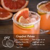 Crafted Cocktails Grapefruit Paloma Mi: 2 Pack  Pink Grapefruit and Lime Juice with Organic Agave: 35 Calories Per Serving, 8 Cocktails Per Bottle - 2 of 4