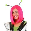 HalloweenCostumes.com  Women Women's Cosmic Fuchsia Wig, Pink - 2 of 4