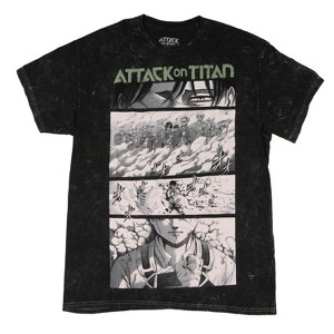 Attack on Titan Men's  Levi Last Chapter Manga Adult Short Sleeve T-Shirt - 1 of 3