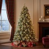HomeRoots 8' Pre Lit Full Pine Christmas Tree With Decorations - 2 of 4