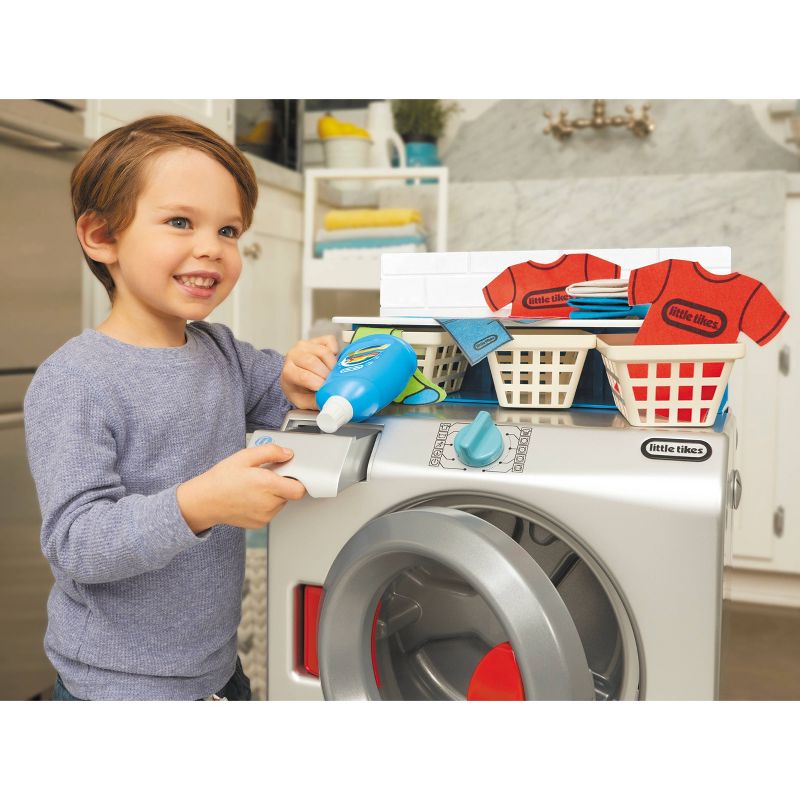 Little Tikes First Real Washer Realistic Pretend Play Appliance, 5 of 12