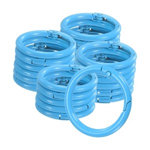 Unique Bargains Metal Spring O Rings Zinc Alloy Durable Multipurpose Lightweight Buckle - 1 of 4