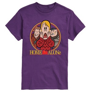 Men's - Home Alone - Movie Poster Short Sleeve Graphic T-Shirt - 1 of 3