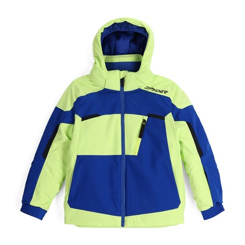 Spyder Toddler Boys Leader Insulated Ski Jacket Lime Ice 3T