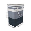 Unique Bargains Foldable Laundry Basket with Handles - 3 of 4