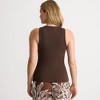 Lands' End Women's Drapey Rib Tank - 2 of 4