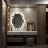 Apmir Super Bright 192 LEDs/m Lighted Anti-Fog Oval Wall Mirror in Tempered Glass, 3-Year Warranty - 2 of 4