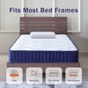Okak  6-Inch Twin Size Hybrid Innerspring Mattress With Pressure Relief for Comfy Sleep,Medium Feel Bed Mattresses - 3 of 4