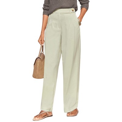 Women's Pleated Wide Leg Trouser - LASCANA