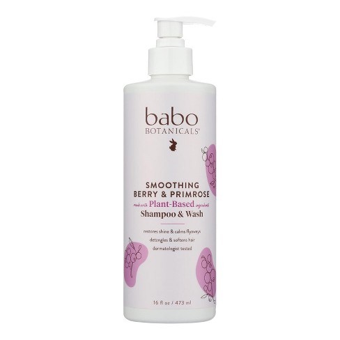 Babo Botanicals Smoothing Berry And Primrose Shampoo And Wash 16 Oz Target