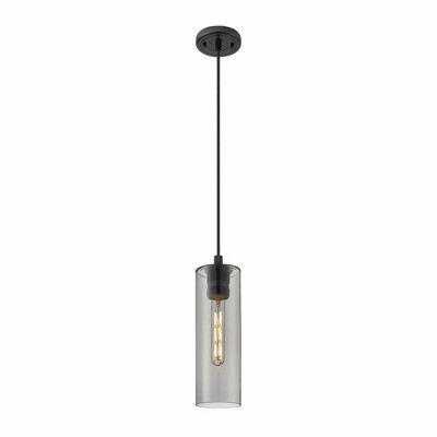 Crown Point - 1 Light Cord Pendant In Industrial Style-13.25 Inches Tall and 3.88 Inches Wide