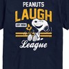 Men's - Peanuts - Peanuts Laugh League Short Sleeve Graphic T-Shirt - 2 of 4