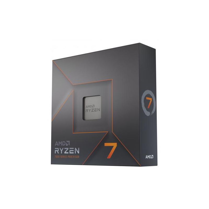 AMD Ryzen 7 7700X 8-core 16-thread Desktop Processor - 8 cores & 16 threads - 4.5GHz- 5.4GHz CPU Speed - 40MB Total Cache - PCIe 4.0 Ready, 5 of 7