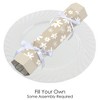 Big Dot of Happiness Tan Daisy Flowers - No Snap Floral Party Table Favors - DIY Cracker Boxes - Set of 12 - 2 of 4