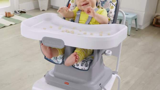 Fisher-Price SpaceSaver High Chair, 2 of 11, play video
