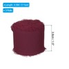 Unique Bargains DIY Crafts Party Gift Wrapping Fringe Chiffon Silk Ribbon 3 Rolls - 2 of 4