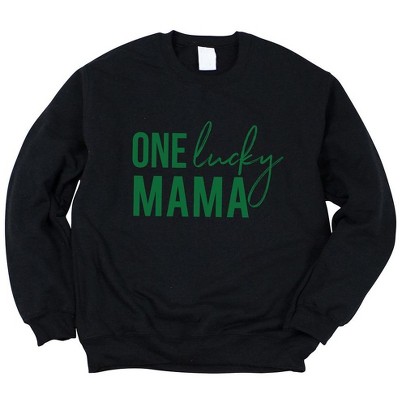 Simply Sage Market Women's Graphic Sweatshirt One Lucky Mama