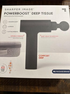 Sharper Image Deep-Tissue Rechargeable Massager