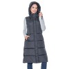 Women's Long Puffer Vest - S.E.B. By Sebby - 3 of 4