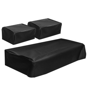 GOTGELIF Luxurious Golf Cart Seat Covers Waterproof PU Leather Covers for Pre-2000 DS - 1 of 4