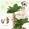 EROMMY Cat Tree Tower, Coconut Palm Tree with Sisal Scratching Post for Indooor Cats, Green - 2 of 4
