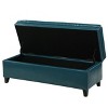 NicBex Modern 50" Storage Bench Wood Accent Stools with Button Tufted Top for Bedroom and Entryway - 3 of 4