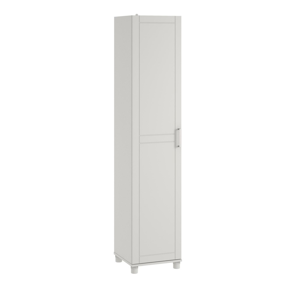 Photos - Wardrobe 16" Welby Utility Storage Cabinet White - Room & Joy