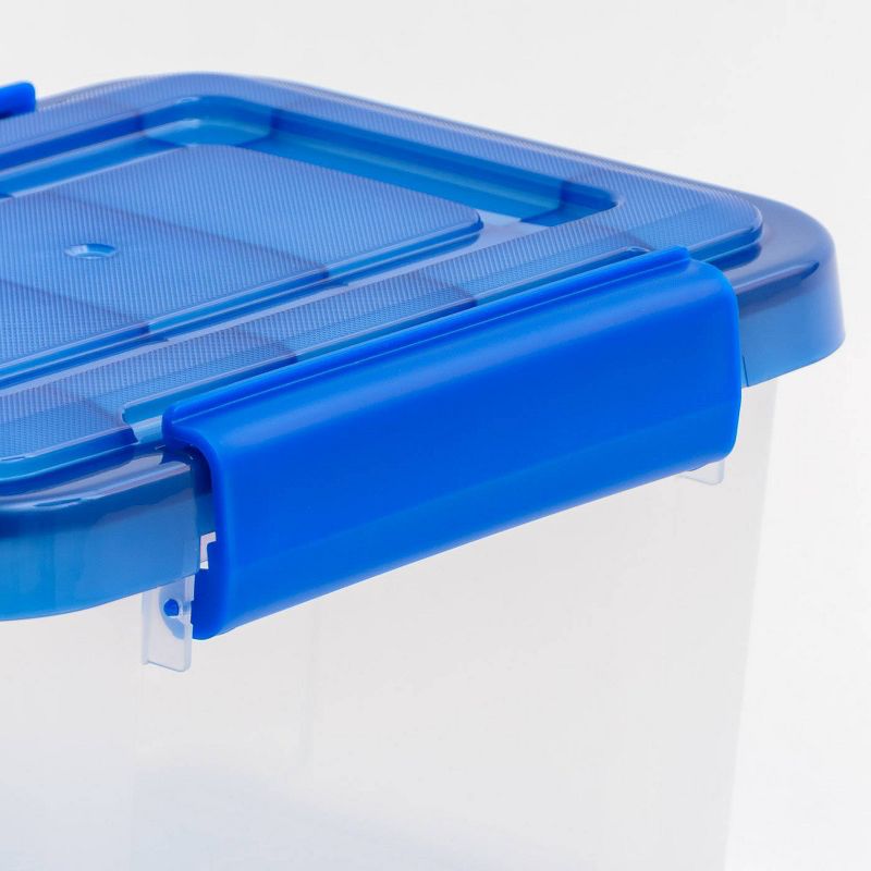 IRIS WeatherPro Plastic Storage Bin with Lid, 5 of 10