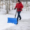 Snow Shovel with Wheels, 29.1" W x 19.3" H Heavy Duty Snow Pusher for Driveway, Ergonomic Snow Pusher Shovel with Snow Removal - 2 of 4