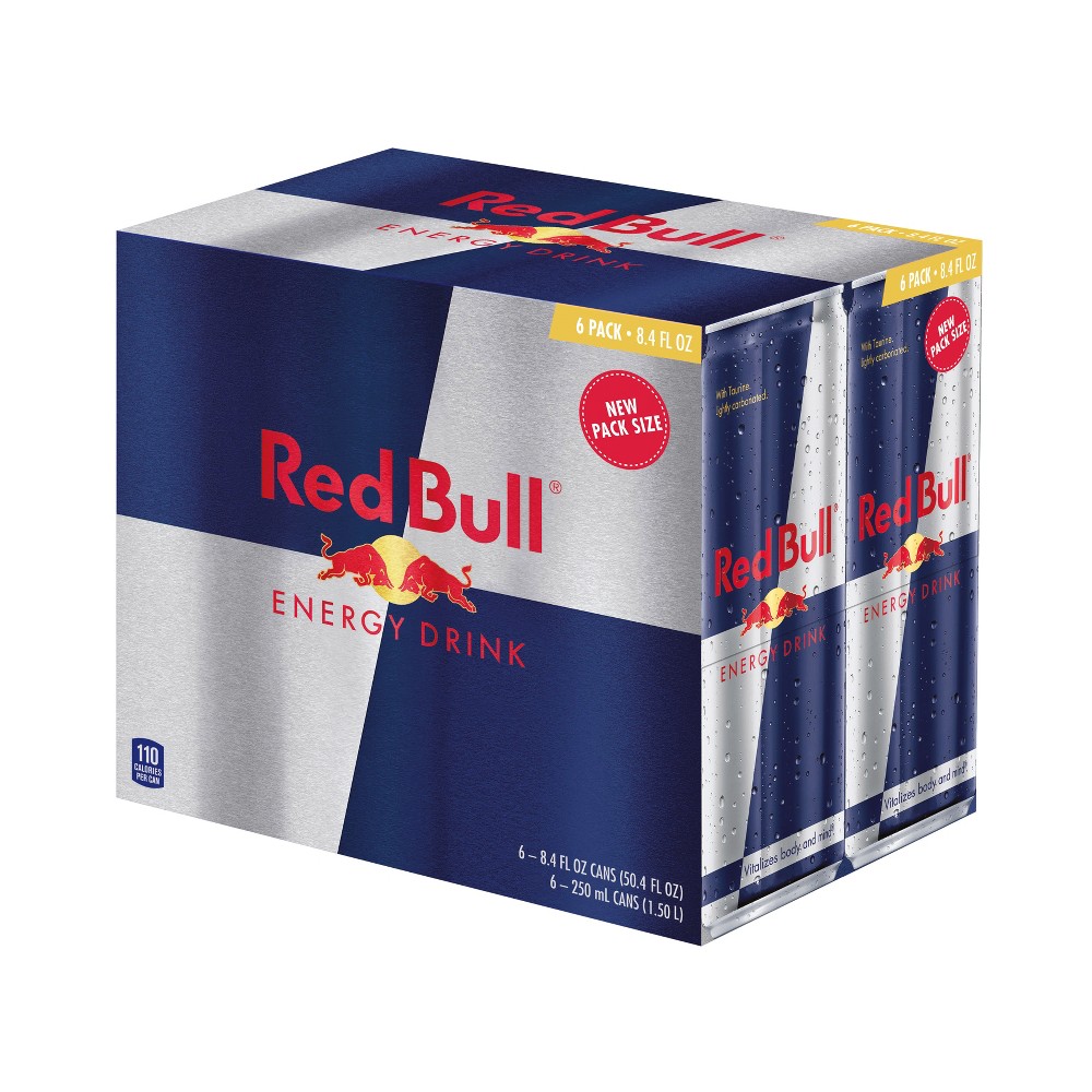 UPC 611269431575 product image for Red Bull Energy Drink - 6pk/8.4 fl oz Cans | upcitemdb.com