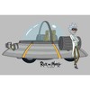 Men's Rick And Morty Cool Captain and His Spaceship T-Shirt - 2 of 4