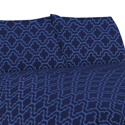 Brushed Cotton Flannel Smooth Heavyweight Soft Modern Contemporary Deep Pocket Sheet Set by Blue Nile Mills