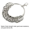 Unique Bargains Key Organizer Keychain Key Management Holder with Keys Rings for Office - 3 of 4