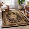 Well Woven Sultan Medallion Oriental Persian Floral Formal Traditional Modern Classic Thick Soft Area Rug - 2 of 4