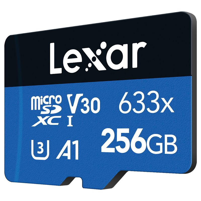 Lexar® High-Performance BLUE Series 633x microSDHC™/microSDXC™ UHS-I Card (256 GB), 5 of 7