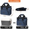 OPUX Soft Cooler Bag, Insulated Collapsible Lunch Tote for Men Work Camping Travel Beach, Portable Leakproof Large Box - 4 of 4
