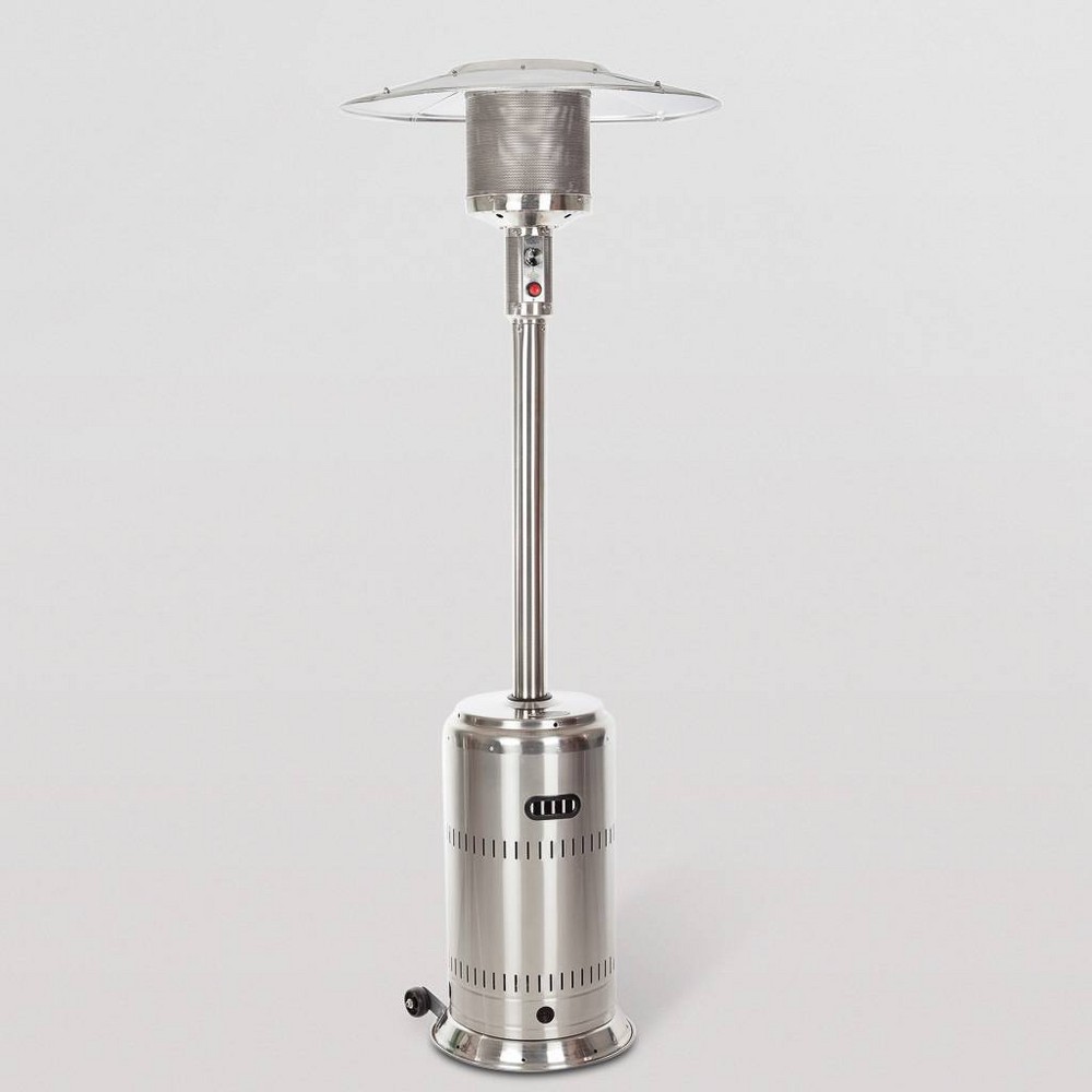 Commercial Patio Heater Stainless Steel Silver Fire Sense